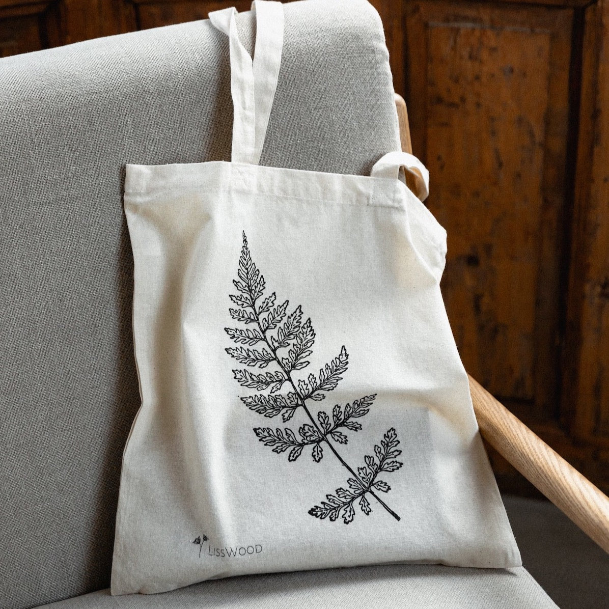 Canvas bag Fern