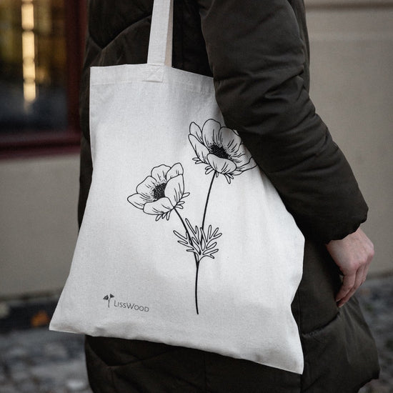 Canvas bag Flower