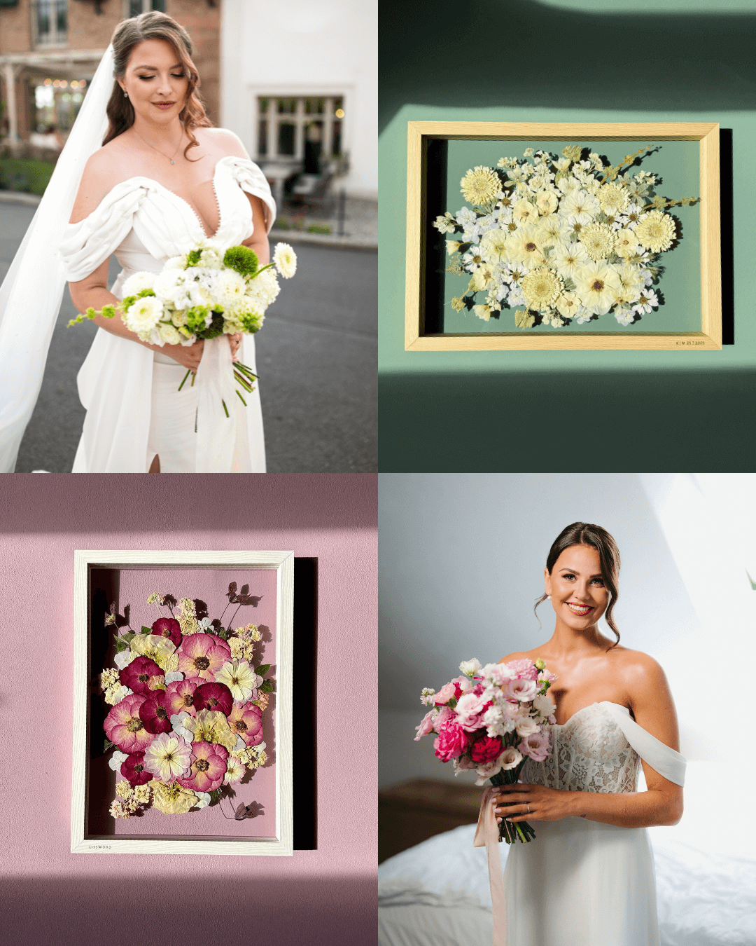 Gift voucher - a picture of a wedding bouquet
