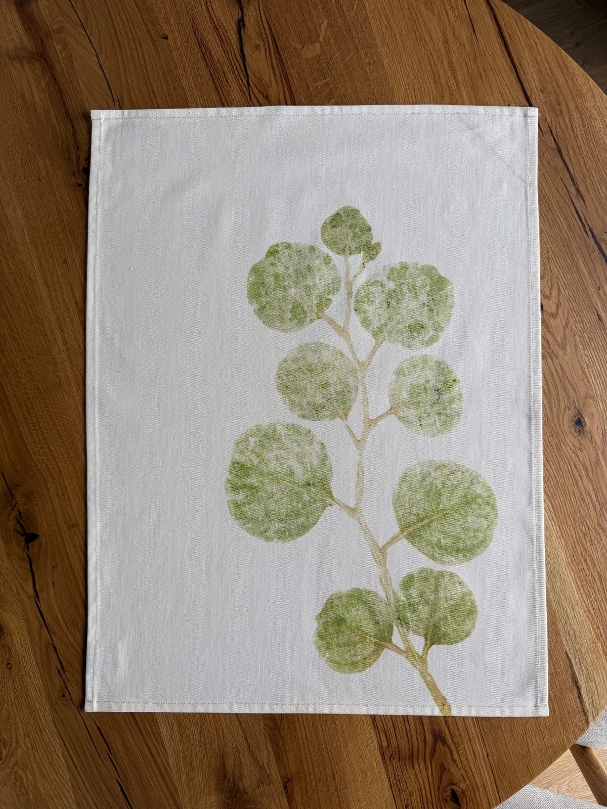 Bavlněná utěrka Léčivý eucalyptus