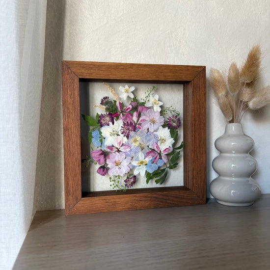 Tricolor symphony of flowers
