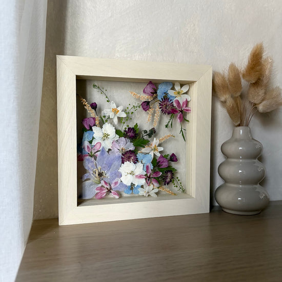 Tricolor symphony of flowers