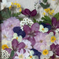 Tricolor symphony of flowers