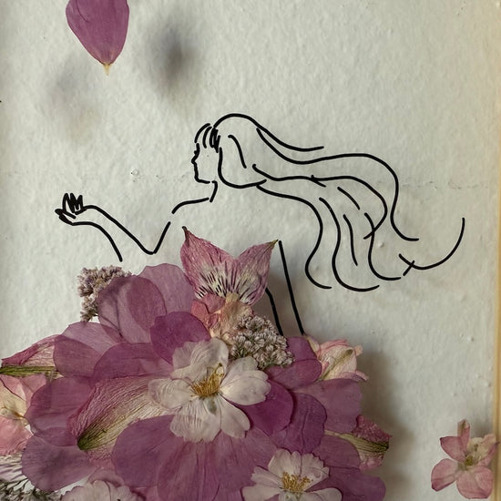 Sensually mysterious