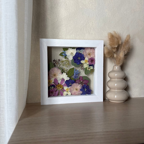 Tricolor symphony of flowers