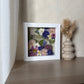 Tricolor symphony of flowers