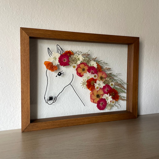 With a mane full of summer