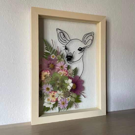 Peeking out of the woods