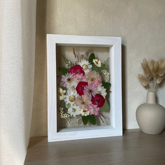 View of the rose garden