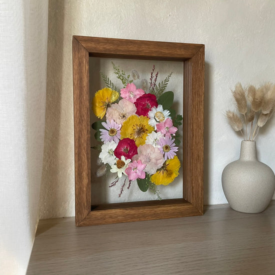 View of the rose garden