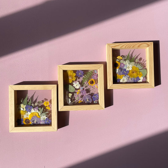 Sitting by a forest pool - set of paintings 1x S and 2x XS (Copy) (Copy)