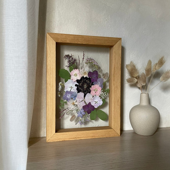 Twilight envelops the floral beauty