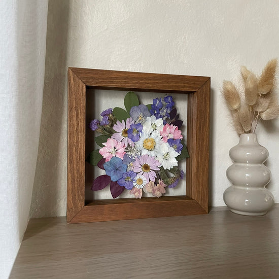 Tricolor symphony of flowers