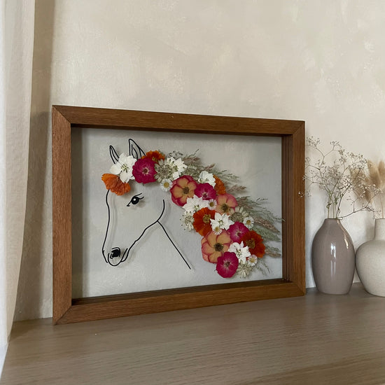 With a mane full of summer