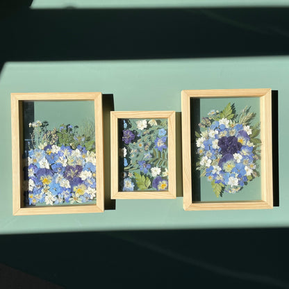At the springs of the brooks - set of paintings 2x M and 1x S