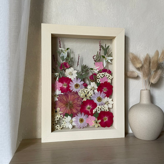 View of the rose garden