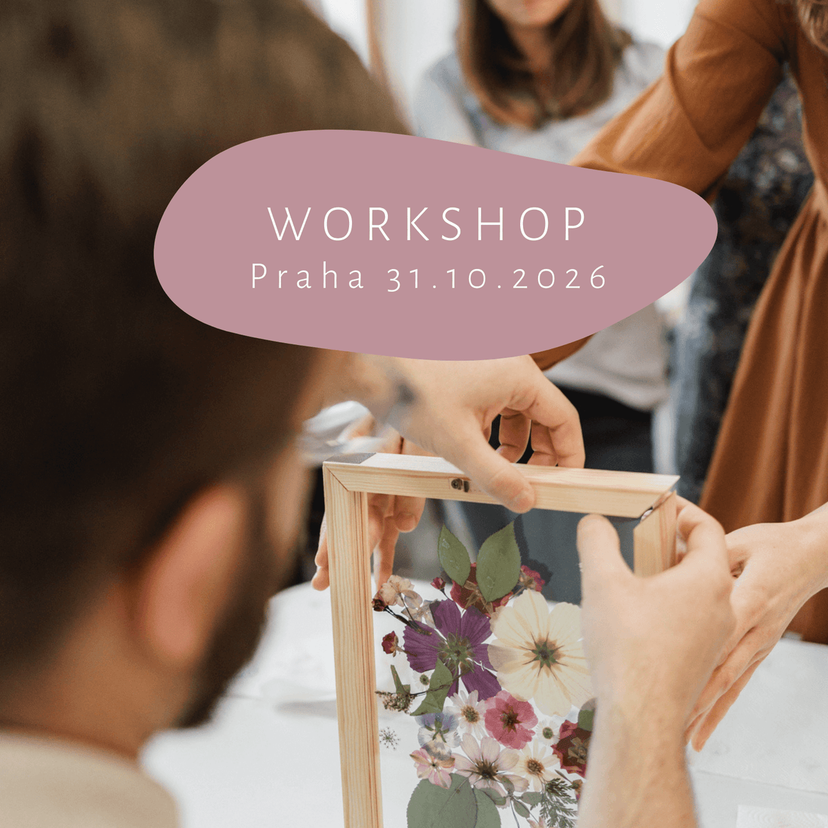 Flower painting workshop - PRAGUE 31.10.2026